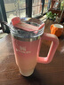 STANLEY巨無霸吸管杯 不銹鋼保溫杯吸管杯大容量高顏值保冷保溫水杯 【限量發(fā)售】漸變粉霞- 887ml 曬單實(shí)拍圖