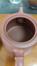 百年利永宜興紫砂壺純?nèi)止ぴV紫泥泡茶壺功夫茶具竹節(jié)漢鐸一壺兩杯套裝 竹節(jié)漢鐸 240ml 原礦紫泥 曬單實(shí)拍圖