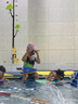 速比濤（Speedo）兒童泳衣經(jīng)典競速訓練抗氯柔軟貼合時(shí)尚連體泳衣女童 海藍/藍 26 曬單實(shí)拍圖