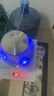 益茶福全自動上水電熱水壺茶臺燒水壺飲水燒水一體機玻璃底部上水單壺茶幾煮茶壺保溫泡茶壺開水壺煲水壺 1L 藍光玻璃壺ZC-S516套裝 曬單實拍圖