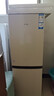 海爾（Haier）冰箱出品雙開(kāi)門(mén)二門(mén)177升冰箱家用小型冰箱租房省電不占地冷藏冷凍兩用統(tǒng)帥家用小冰箱 以舊換新 177升雙門(mén)冰箱節(jié)能省電 兩天約用1度電 曬單實(shí)拍圖