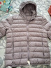 雪中飛短款輕薄羽絨服女新款冬季薄款連帽保暖休閑時(shí)尚百搭外套潮 煙霧紫 XL (170) 曬單實(shí)拍圖