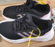 阿迪達(dá)斯 （adidas）女子 跑步系列 GALAXY 6 OM W 輕便跑步鞋 ID7372 37碼UK4.5 曬單實拍圖