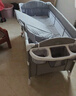 ANGI BABY嬰兒床可移動拼接床嬰兒床多功能床可折疊搖搖床新生兒哄睡兒童床 旗艦款 尿布臺+玩具架+蚊帳+搖桿 嬰兒床拼接床新生兒禮物哄娃神器 曬單實(shí)拍圖