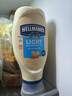 好樂(lè)門(mén)Hellmanns 西班牙進(jìn)口 淡味蛋黃醬 輕食沙拉醬 432g 曬單實(shí)拍圖