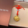 周生生富貴如意寶寶長命鎖 黃金吊墜金鎖足金掛墜不含項(xiàng)鏈 09300P計(jì)價(jià) 3.45克(含工費(fèi)100元) 曬單實(shí)拍圖