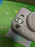 富士instax mini12 影像花室一次成像拍立得相機mini11升級版一鍵傻瓜照相機情人節日生日送女友禮品 茉莉白 官方標配+20張相紙 曬單實(shí)拍圖
