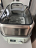 北鼎（Buydeem）【國(guó)家補(bǔ)貼】電蒸鍋家用蒸燉鍋不銹鋼電燉鍋 大容量全自動(dòng)預(yù)約多用途鍋多功能多層【G68淺杉綠】 曬單實(shí)拍圖