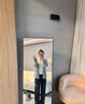 MEOD灰色針織開衫外套女夏季大碼胖mm慵懶寬松外搭防曬中長(zhǎng)款v領(lǐng)毛衣 黑色 黑色 M 建議90-100斤 曬單實(shí)拍圖