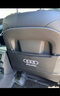 車酷威廉適用奧迪后排座椅防踢墊A4LA6L/Q5L汽車內(nèi)飾用品改裝飾后背防踢墊 19-25款A6L【半包款-黑色2片裝】 曬單實拍圖