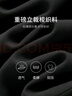 尚都比拉夏季時(shí)尚優(yōu)雅別致V領(lǐng)型遮副乳收腰無袖中款連衣裙女 優(yōu)雅黑 L  曬單實(shí)拍圖
