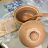 臻三環(huán)太生中藥砂鍋家用煲湯土沙鍋耐高溫干燒不裂燃氣爐灶煲仔飯燉鍋 底釉款 3L 曬單實(shí)拍圖