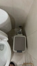 五月花腳踏垃圾桶10L腳踩手按雙開蓋衛(wèi)生間客廳廚房帶蓋垃圾桶家用大號 曬單實拍圖