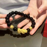 完美愛貔貅黃金手鏈男士足金轉運珠手串生日禮物送男朋友老公爸爸實用禮 曬單實拍圖