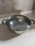 美廚（maxcook）316不銹鋼火鍋28cm 湯鍋火鍋復(fù)底帶蓋 燃?xì)怆姶艩t通用 MCT1969 曬單實(shí)拍圖