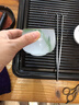 福美古厝金邊玉瓷茶杯大號品茗杯琉璃玉建盞主人杯個人單杯功夫茶具禮盒裝 大號翠綠玉瓷鎏金盞120ml1只 200mL以下 曬單實拍圖