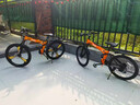 Jeep吉普自行車(chē)折疊山地男女學(xué)生26寸27速公路單車(chē)戰神-活力橙/三刀輪 曬單實(shí)拍圖