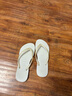 havaianas明星同款Slim細(xì)帶夾腳女人字拖平底海邊沙灘夏情侶拖鞋七夕 0001-本白色 37-38 巴西碼 曬單實(shí)拍圖