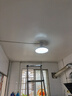 美的（Midea）風(fēng)扇燈餐廳吊扇燈led臥室燈隱形扇葉遙控三防燈具熟睡風(fēng)包安裝 曬單實(shí)拍圖