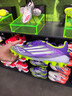 adidas F50 LEAGUE人造草皮2G/3G AG超輕定制短釘足球鞋阿迪達斯   紫色/白色/亮檸檬黃(推薦選大半碼)   44 曬單實(shí)拍圖
