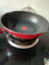 特福（Tefal）炒鍋家用不粘鍋平底炒鍋28cm炒鍋電磁爐燃?xì)庠钔ㄓ糜锈?曬單實(shí)拍圖