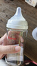 貝親（Pigeon）玻璃奶瓶寬口徑防脹氣240ml M號奶嘴 3月+ AA187  曬單實(shí)拍圖