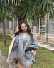 牧爾西 （MOERCIAN）純羊毛大披肩斗篷女?huà)寢屔斩Y物教師節(jié)禮物女老師實(shí)用有紀(jì)念意義 曬單實(shí)拍圖
