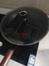 美廚（maxcook）不粘炒鍋 精鐵帶可立蓋帶木鏟32cm不粘涂層 燃?xì)怆姶艩t通用MCC606 曬單實拍圖