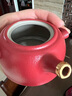 古德窯 旅行茶具套裝粗陶快客杯一壺二杯簡(jiǎn)約戶(hù)外陶瓷便攜包單人功夫茶具 JD-金鼠祥瑞旅行茶具（中國紅）收納包 曬單實(shí)拍圖