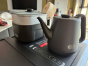 吉谷燒水壺電熱水壺 全自動上水變頻恒溫水壺家用泡茶可嵌入茶臺燒水煮茶一體茶具套裝 TC017B 1L 配蒸屜 【火山巖】 曬單實拍圖