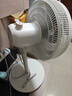 美的（Midea）電風(fēng)扇家用7葉落地扇搖頭電風(fēng)扇循臥室宿舍輕音風(fēng)扇臺式桌面小型風(fēng)扇臺地兩用升級款 白色丨7葉臺地兩用 曬單實(shí)拍圖