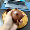 欽州坭興陶茶壺  西施壺  廣西名家純手工小容量功夫茶具迷你茶壺 小西施壺 90ml 曬單實(shí)拍圖