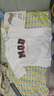 馬騎頓（MQD）男大童夏季新品學(xué)院風(fēng)基礎(chǔ)百搭字母短袖親膚輕薄T恤 本白 140 曬單實拍圖