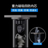 潛水艇（Submarine）MTF50-10黃銅鍍鎳槍灰色拉絲防臭地漏衛生間廚房干濕區地漏50管徑 曬單實(shí)拍圖
