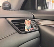 宿禮可愛貓咪汽車香薰出風(fēng)香水夾亞克力小貓車載裝飾品車內(nèi)飾品擺件 藍(lán)色衛(wèi)衣小貓+粉色奶茶小貓-2個(gè) 曬單實(shí)拍圖