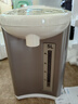 美的（Midea）【國(guó)家補(bǔ)貼】電熱水瓶熱水壺電水壺304不銹鋼水壺 5L控溫保溫恒溫開水壺電水壺?zé)畨谻olour201 曬單實(shí)拍圖