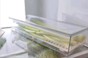 WELLMEET小蔥香菜保鮮盒冰箱收納盒食品級面條盒蔬菜姜蒜專(zhuān)用密封儲物神器 中號【干濕分離】瀝水保鮮盒-2個(gè) 曬單實(shí)拍圖