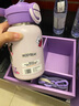 杯具熊（BEDDYBEAR）開口笑兒童雙飲保溫杯男女小學(xué)生寶寶吸管水杯送禮保溫壺女士杯子 雙飲保溫杯-庫洛米酷洛米600ml 曬單實(shí)拍圖