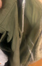 優(yōu)衣庫(kù)女裝休閑拉鏈短茄克/外套巴恩風(fēng)翻領(lǐng)時(shí)尚夾克 新款479208 56 橄欖色 M /160/84A 曬單實(shí)拍圖