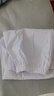冀衡護士褲白色夏季薄款松緊腰女加大碼醫師白大褂護士服冬季工作褲子 白色夏季薄款松緊腰 M （95-110斤） 曬單實(shí)拍圖