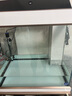 森森（SUNSUN）大型魚(yú)缸底過(guò)濾水族箱客廳家用落地玻璃生態(tài)金魚(yú)缸 【實(shí)時(shí)溫顯+燈控】珍珠白 0.6米長(zhǎng)35cm寬 曬單實(shí)拍圖