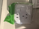 施耐德電氣 一開雙控開關(guān) 86型暗裝墻壁電源一開開關(guān)插座面板 睿意系列 白色 曬單實(shí)拍圖