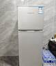 新飛（Frestec）118升雙門兩門家用小型電冰箱迷你宿舍租房二門冰箱節(jié)能環(huán)保（鈦空銀）BCD-118L2D 曬單實拍圖