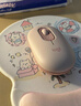 羅技（Logitech）POP MOUSE 無線鼠標(biāo) 藍(lán)牙鼠標(biāo) 高顏值辦公鼠標(biāo) 云霞粉 曬單實(shí)拍圖
