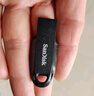 閃迪（SanDisk）128GB USB3.2 U盤 CZ550黑色 讀速100MB/s 安全加密 數(shù)據(jù)恢復(fù) 學(xué)習(xí)辦公電腦車載 高速大容量?jī)?yōu)盤 曬單實(shí)拍圖