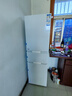 海爾（Haier）217升風(fēng)冷無(wú)霜三開(kāi)門(mén)多門(mén)家用小冰箱小型宿舍租房一級能效節能BCD-217WGHC3E9S9(白) 曬單實(shí)拍圖