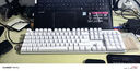 銳蟻F104無(wú)線(xiàn)機械鍵盤(pán)三模藍牙104鍵全尺寸數字鍵RGB光游戲電競打字辦公電腦外設機械鍵盤(pán)青軸茶軸紅軸 F104pro經(jīng)典白正刻-無(wú)線(xiàn)RGB版 青軸 清脆段落手感 曬單實(shí)拍圖