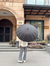 愛(ài)上雨商務(wù)原木手柄大號(hào)長(zhǎng)雨傘定制logo高端抗風(fēng)直桿雙人廣告?zhèn)阌D案字 【商務(wù)必備】24骨閃耀黑-原木柄 曬單實(shí)拍圖