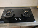 美的（Midea）【搭配蒸汽洗系列】行業(yè)爆款家用5.2KW大火力燃?xì)庠铍p邊定時(shí)灶臺(tái)嵌兩用雙灶天然氣灶JZT-QD529 曬單實(shí)拍圖