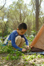牧高笛（MOBIGARDEN）冷山3帳篷 戶(hù)外露營(yíng)徒步防風(fēng)防雨三人帳篷 NXZQU61008 暖沙色 曬單實(shí)拍圖